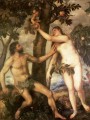 der Fall des Menschen 1565 Nacktheit Tizian